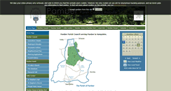Desktop Screenshot of pamber-pc.gov.uk